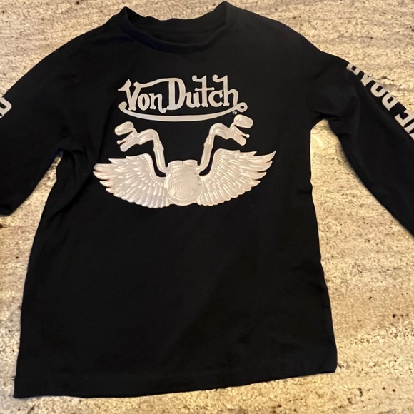 Von Dutch Other - Youth Von Dutch Hit The Road Long Sleeve Top 7/8